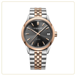 Raymond Weil Freelancer Automatic Date 40mm Two-Tone Black Dial Watch