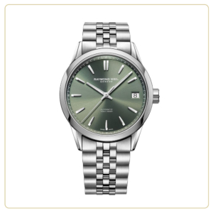 Raymond Weil Freelancer Automatic Date 40mm Green Dial Watch