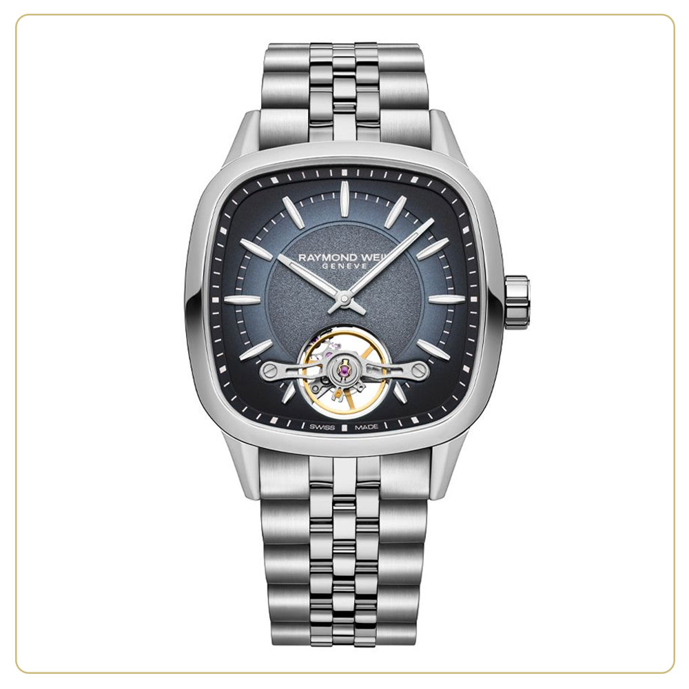 Raymond Weil Freelancer Calibre RW1212 Automatic 40mm Blue Steel Watch