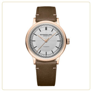 Raymond Weil Millesime Central Seconds Automatic 39.5mm Rose-Gold PVD Watch