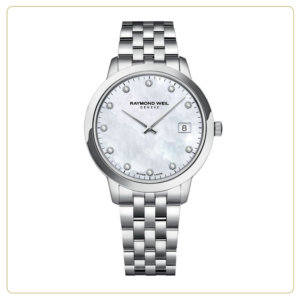 Raymond Weil Toccata Lady 34mm Diamond Mother-of-Pearl Watch