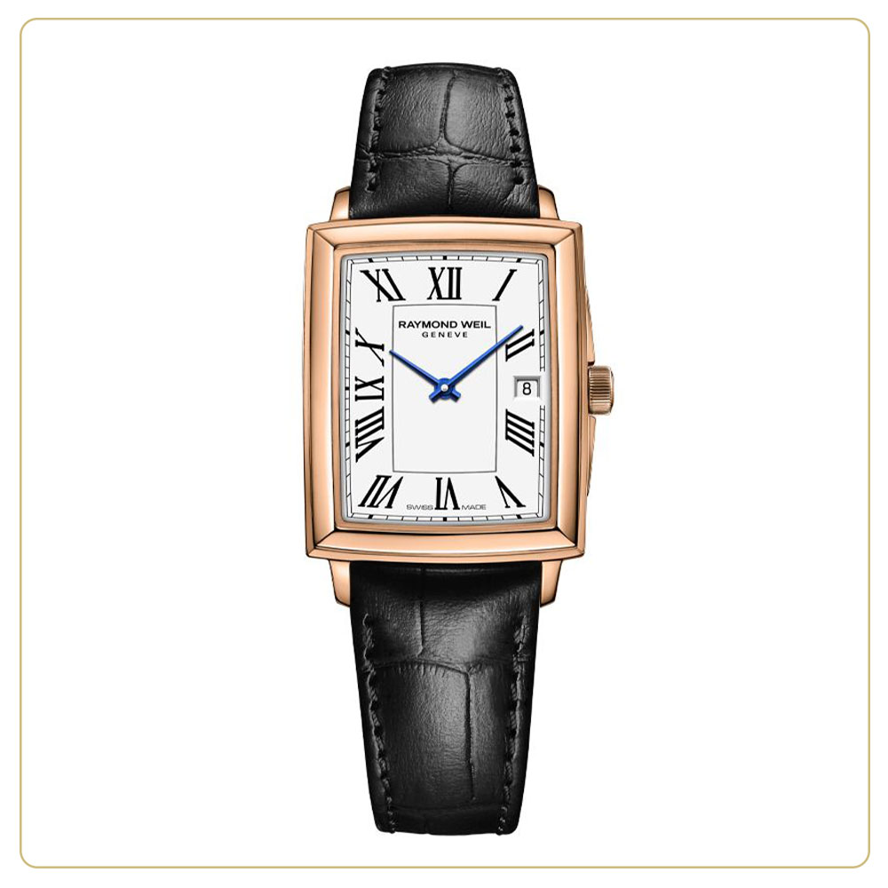 Raymond Weil Toccata Ladies Gold-Tone Rectangular Watch
