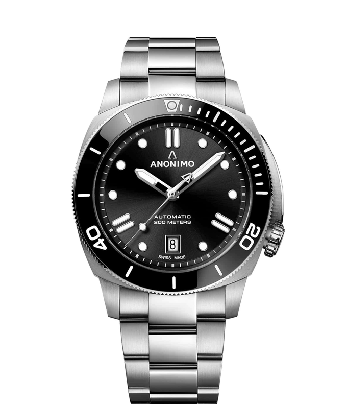 Anonimo Nautilo 42 Automatic Black