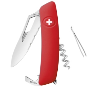 SWIZA SH01 TR-WM Winemaker Swiss Pocket Knife – Red