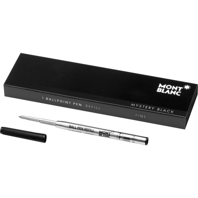 Montblanc Ballpoint Pen Refill Fine Mystery Black