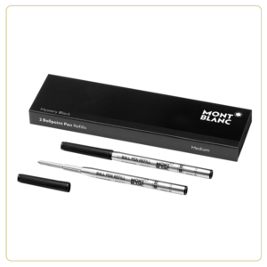 Montblanc Ballpoint Refills Mystery Black Medium – 2-Pack