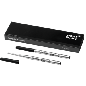 Montblanc Ballpoint Refills Mystery Black Medium – 2-Pack