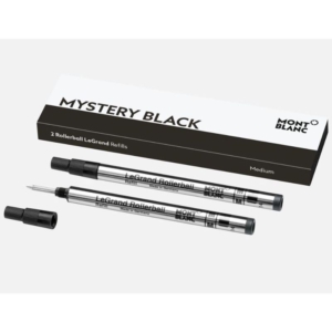 Montblanc LeGrand Rollerball Refills Mystery Black Medium – 2-Pack
