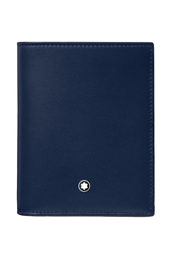 Montblanc Meisterstück Compact Wallet 6cc Ink Blue
