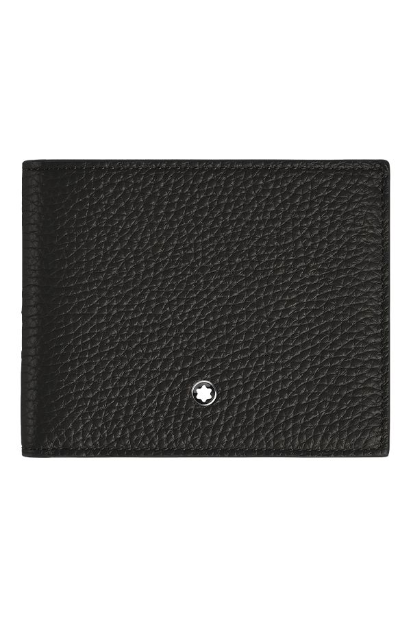 Montblanc Grain Leather Wallet 4cc with Coin Case