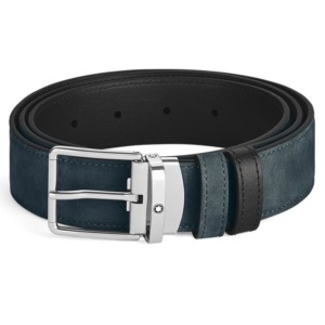 Montblanc Everyday 35mm Reversible Belt in Suede Leather