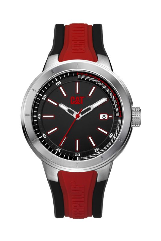 CAT T8 Black and Red Men’s Watch