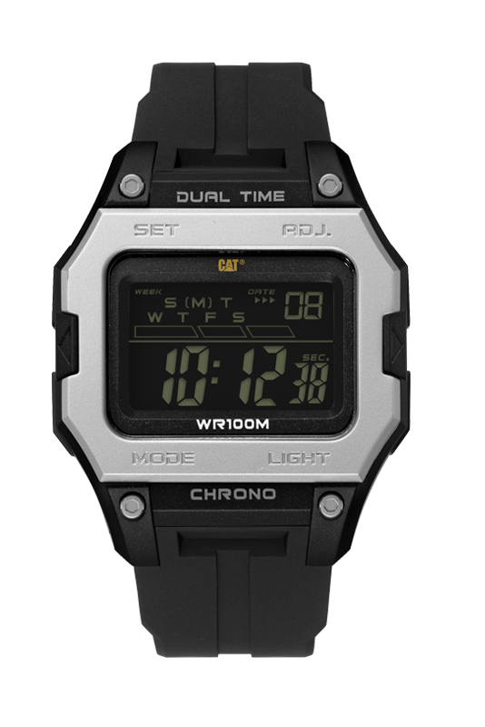 CAT Digi Squared Black/Grey Digital Men’s Watch