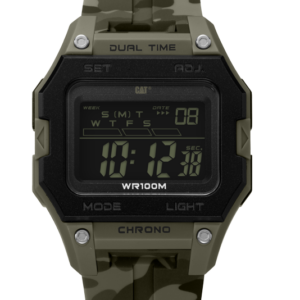 CAT Digi Squared Army Camouflage Digital Men’s Watch