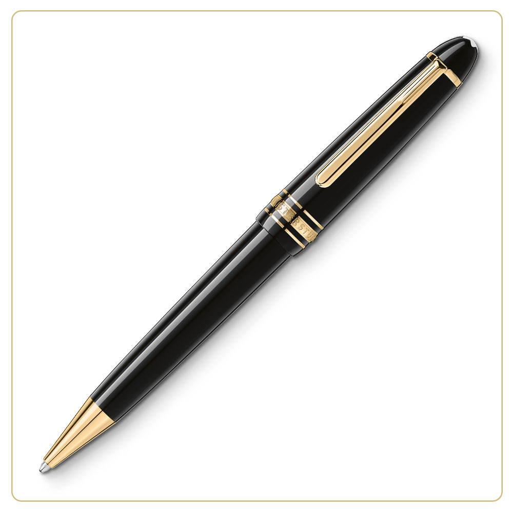 Montblanc Meisterstück Gold-Coated Midsize Ballpoint Pen