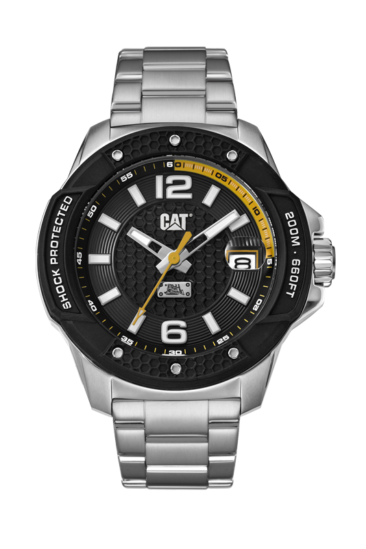CAT Shockmaster EVO Black/Yellow Men’s Watch