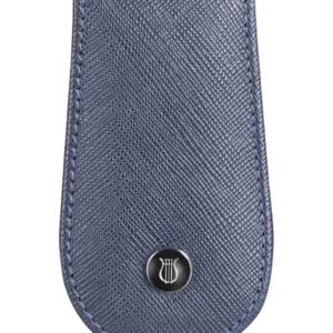 Lapis Bard Stanford Saffiano Magnetic Money Clip – Blue