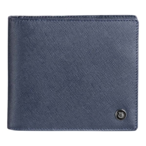 Lapis Bard Stanford Leather Money Clip Evening Wallet 10CC – Blue