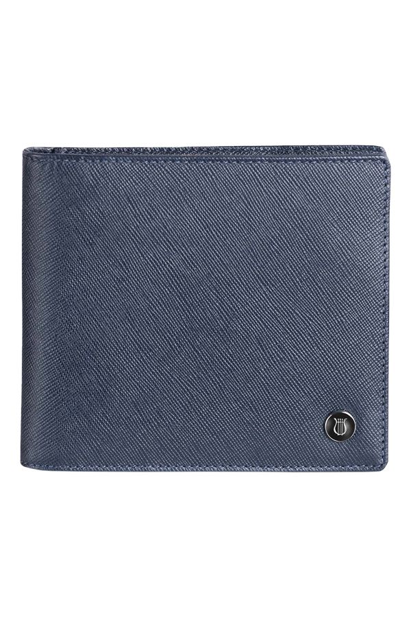 Lapis Bard Stanford Leather Money Clip Evening Wallet 10CC – Blue