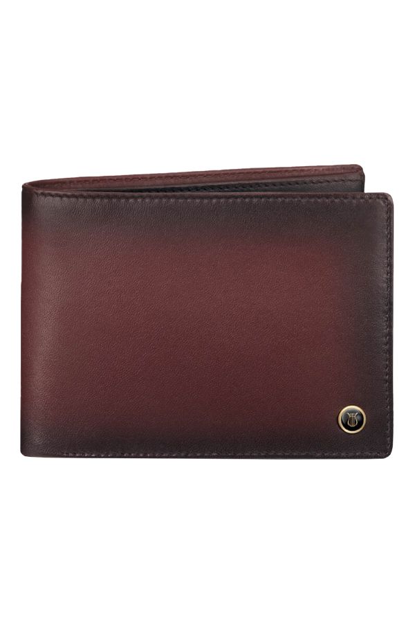 Lapis Bard Ducorium Bifold Wallet with Coin Pocket – Bordeaux