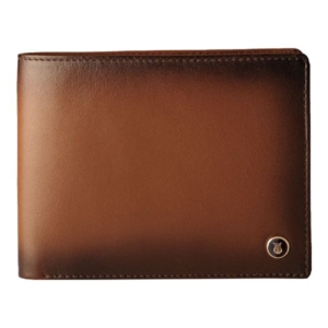 Lapis Bard Ducorium Bi-Fold Evening Wallet with Additional Sleeve – Cognac