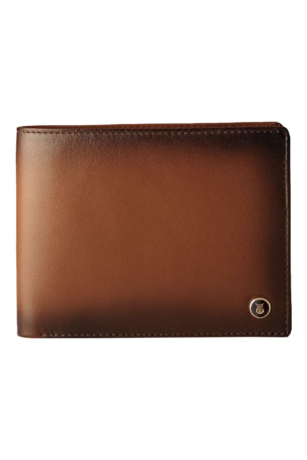 Lapis Bard Ducorium Bi-Fold Wallet with Coin Pocket – Cognac