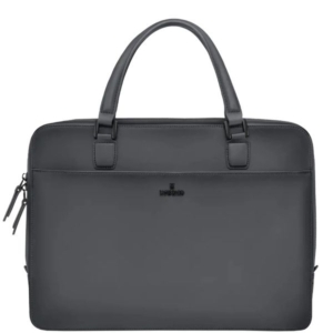 Lapis Bard Ducorium Spencer 14-inch Leather Laptop Briefcase – Graphite