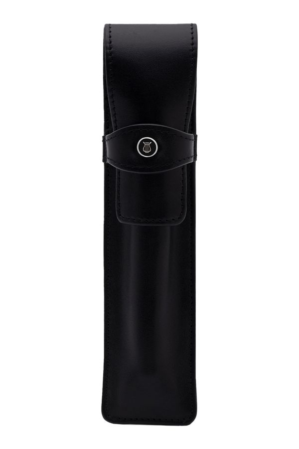 Lapis Bard Mayfair Single Pen Pouch – Black