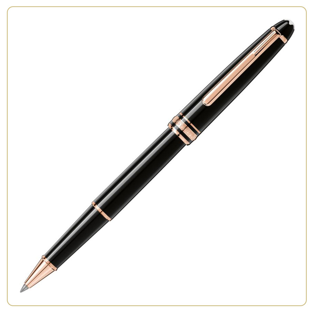 Montblanc Meisterstück Red Gold-Coated Classique Rollerball