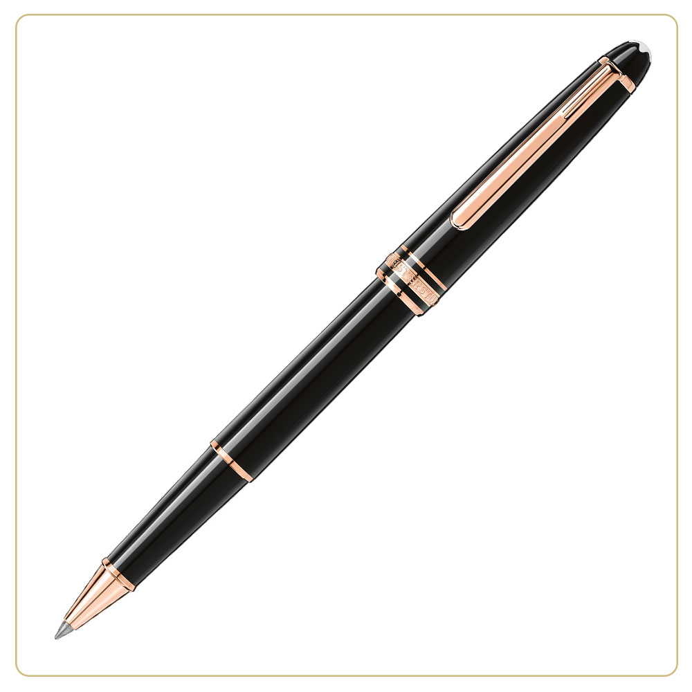 Montblanc Meisterstück Rose Gold-Coated Classique Rollerball