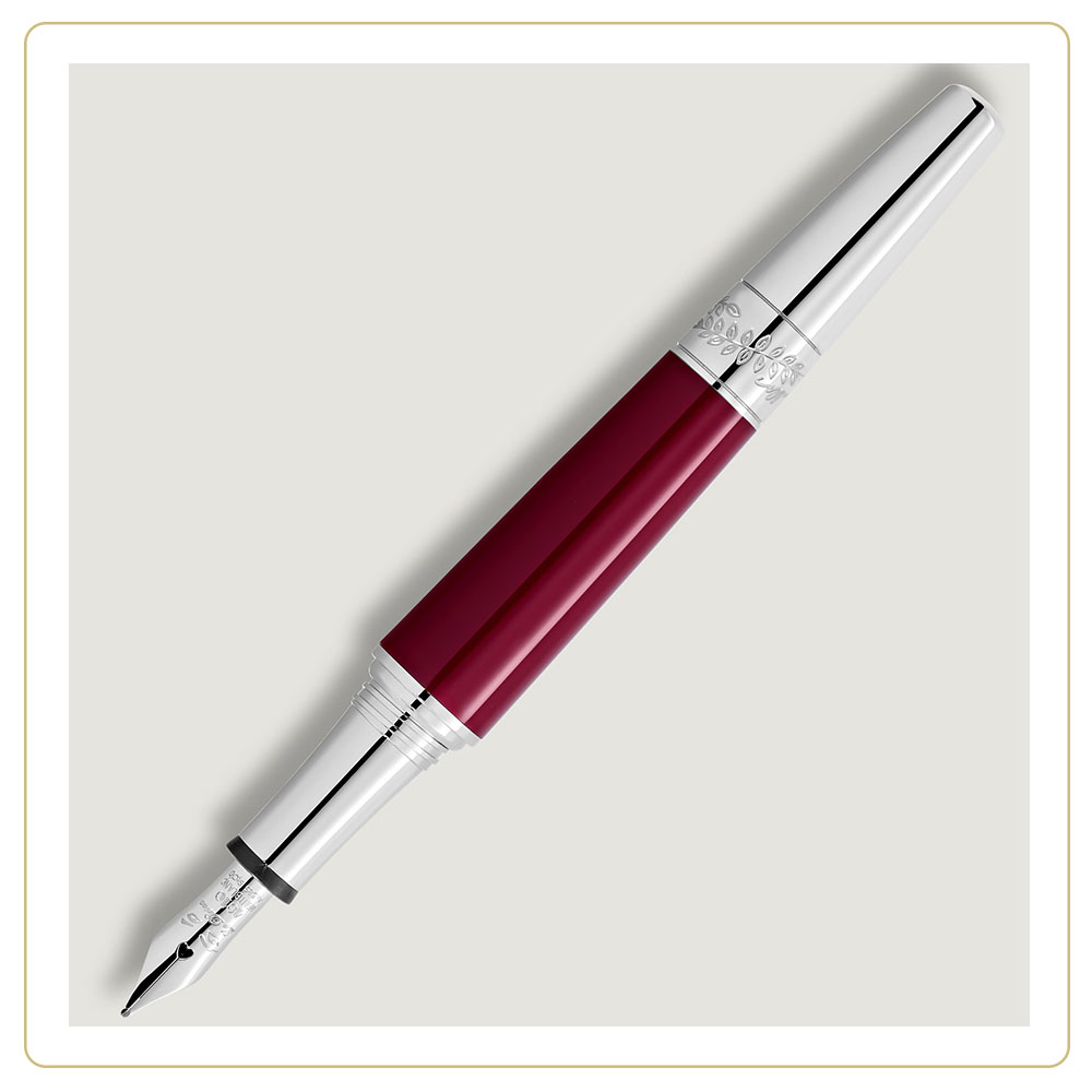 Montblanc Muses Maria Callas Special Edition Fountain Pen – Ruby