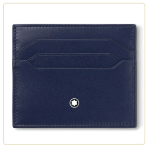 Montblanc Meisterstück Card Holder 6cc – Ink Blue