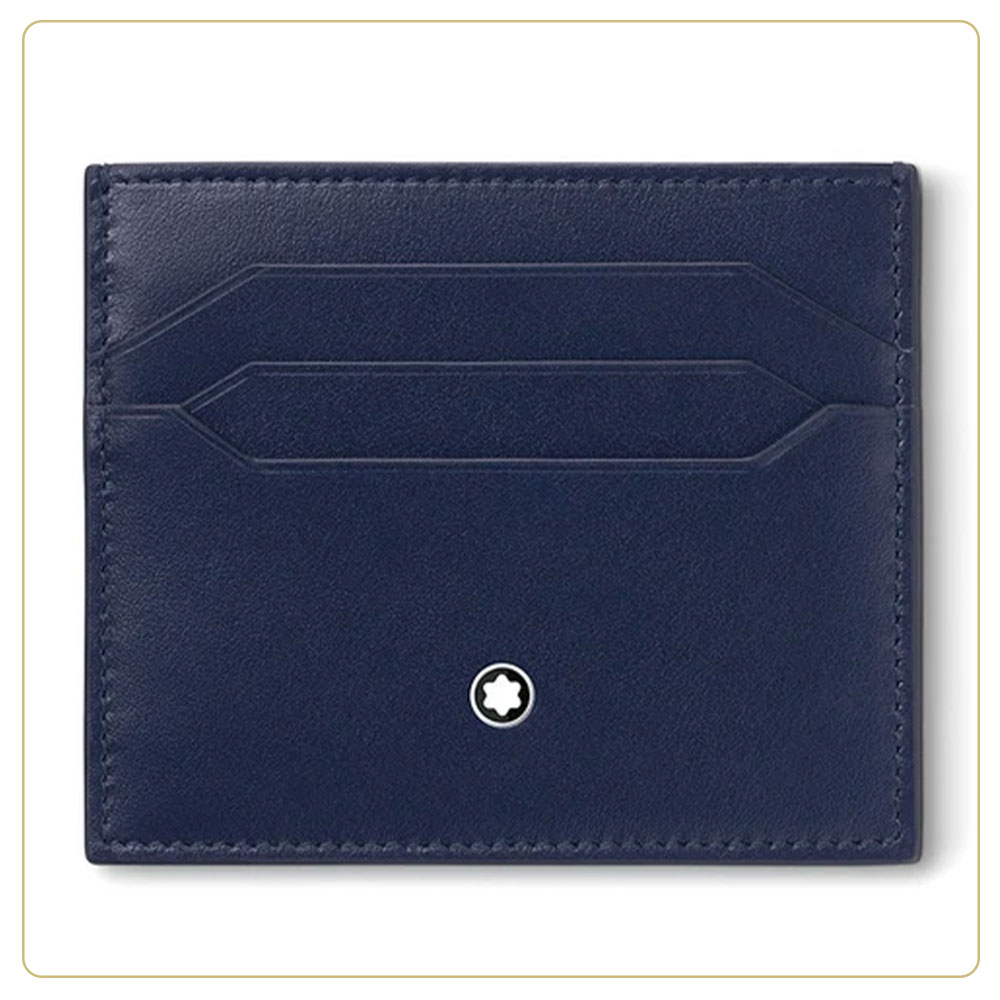 Montblanc Meisterstück Card Holder 6cc – Ink Blue