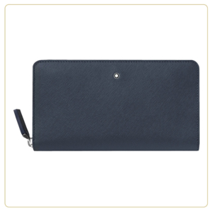 Montblanc Sartorial Wallet 12cc Zip Around – Ink Blue