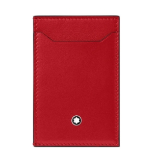 Montblanc Meisterstück Pocket Holder 3cc – Coral Red