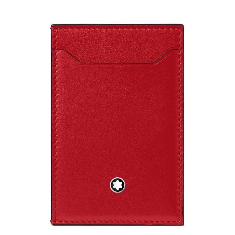 Montblanc Meisterstück Pocket Holder 3cc – Coral Red