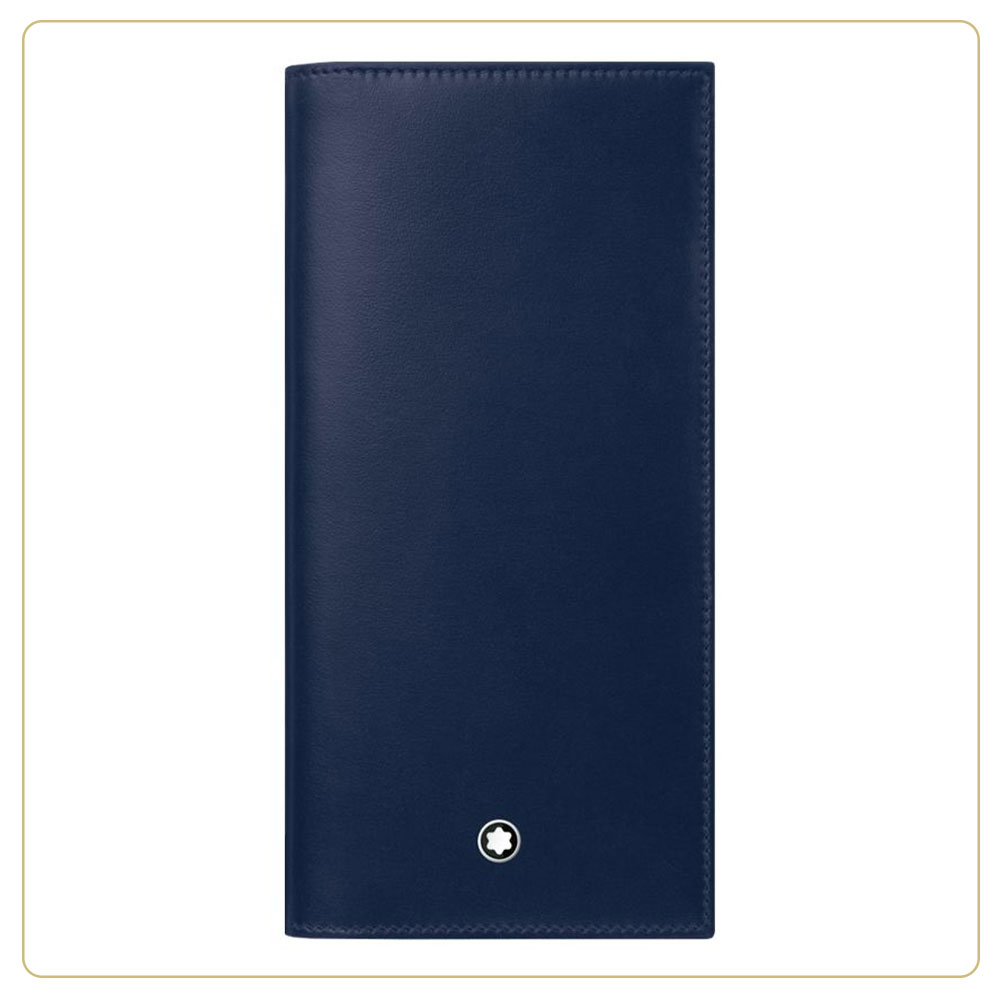 Montblanc Meisterstück Long Wallet 15cc – Ink Blue