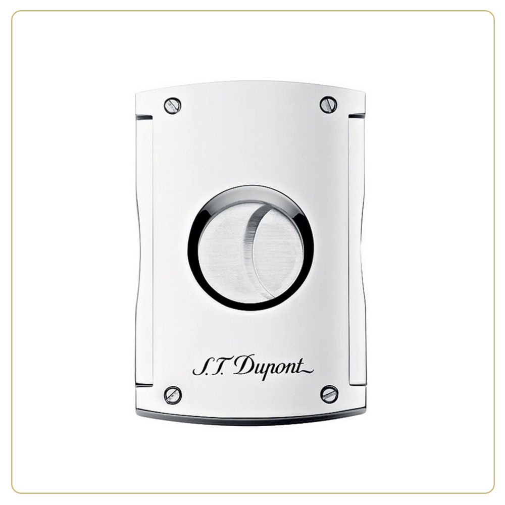 S.T. Dupont MaxiJet Double-Blade Cigar Cutter Chrome